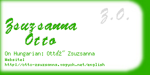 zsuzsanna otto business card